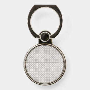 Beige Islamic geometric pattern Phone Ring Stand