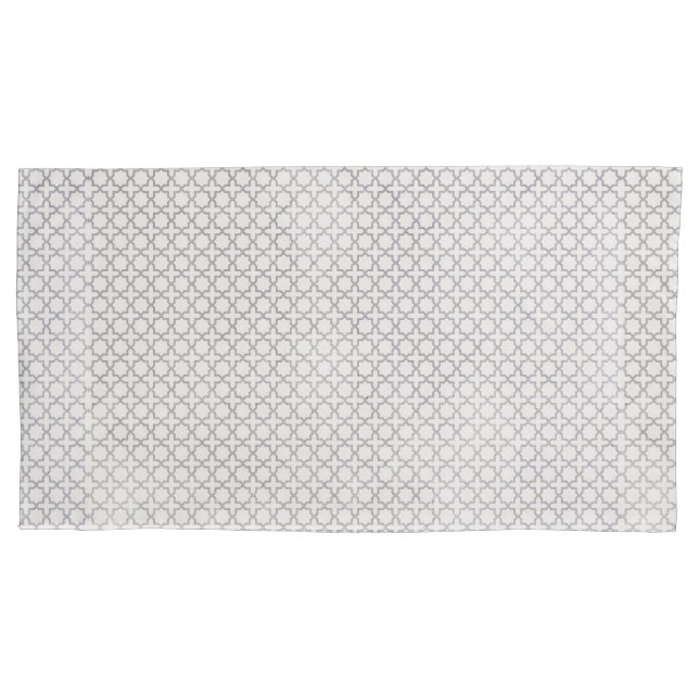 Beige Islamic geometric pattern Pillow Case (Front-Left)