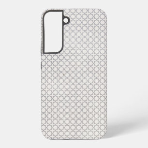 Beige Islamic geometric pattern Samsung Galaxy S22+ Case
