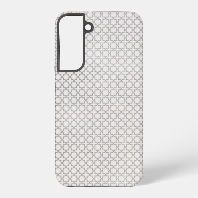 Beige Islamic geometric pattern Samsung Galaxy Case (Back)