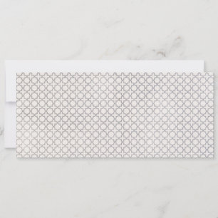 Beige Islamic geometric pattern Save The Date