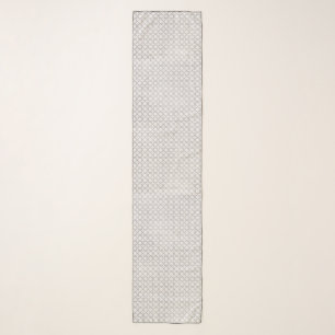 Beige Islamic geometric pattern Scarf
