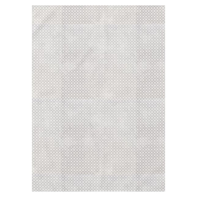 Beige Islamic geometric pattern Tablecloth (Front)