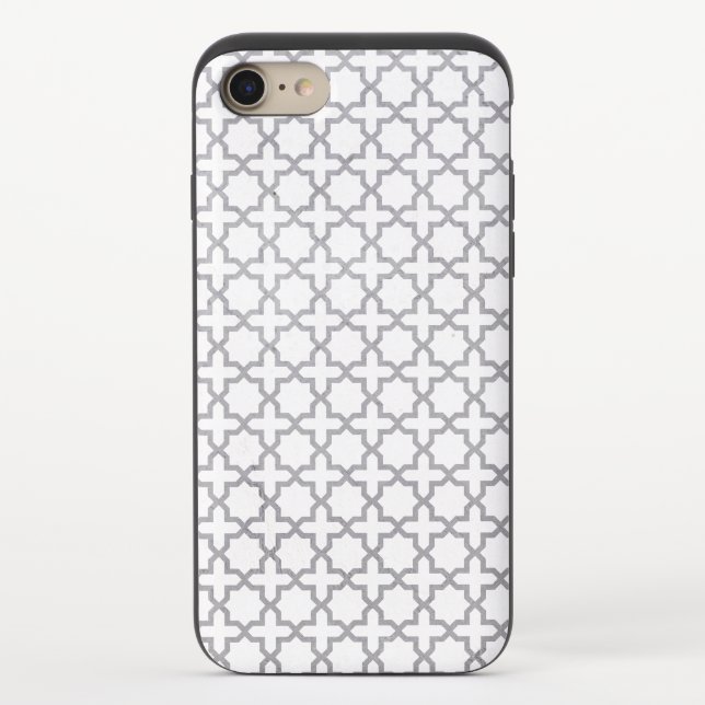 Beige Islamic geometric pattern Uncommon iPhone Case (Back)