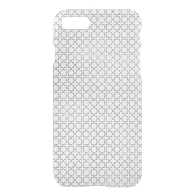 Beige Islamic geometric pattern Uncommon iPhone Case (Back)