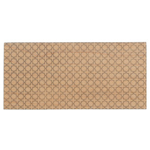 Beige Islamic geometric pattern Wood Flash Drive