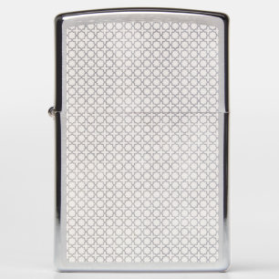 Beige Islamic geometric pattern Zippo Lighter