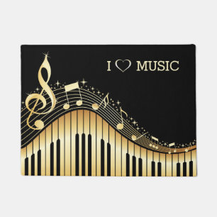 Beige Keyboard Doormat