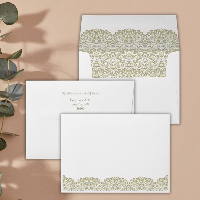 BEIGE LACE ENVELOPE (Creator Uploaded)