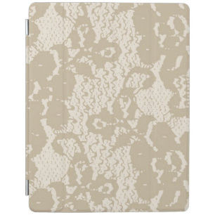 Beige lace iPad smart cover