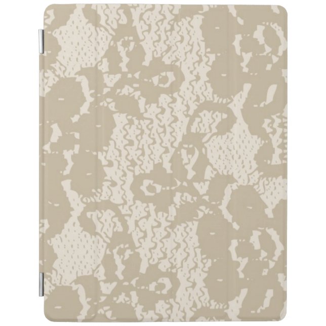 Beige lace iPad smart cover (Front)