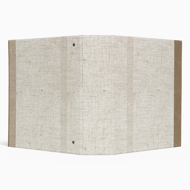 Beige Linen Avery Binder (Background)