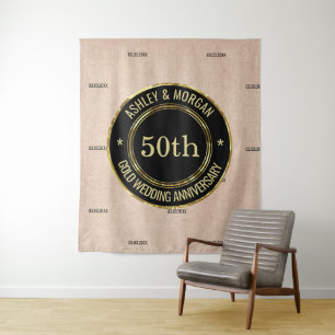 Beige Linen Tapestry