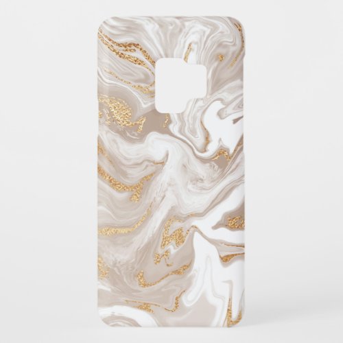 Beige liquid marble gold line art Case_Mate samsung galaxy s9 case