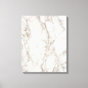 Beige marble canvas print