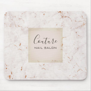 Beige Marble Classic Mouse Pad