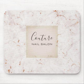 Beige Marble Classic Mouse Pad