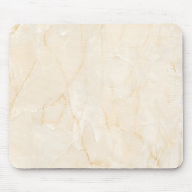 Beige Marble Color Mousepad, Marble Color Mouse Pad (Front)