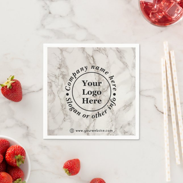 Beige marble napkins (Insitu)