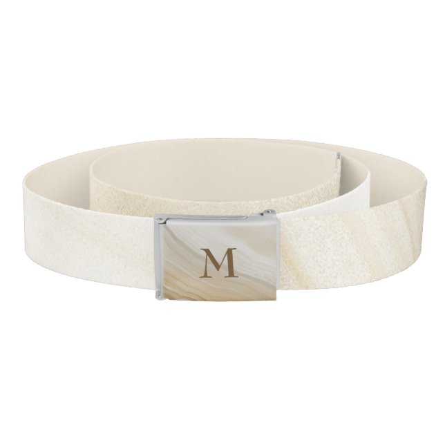 Beige Marbled Belt (Coil)