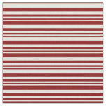 [ Thumbnail: Beige & Maroon Lines/Stripes Pattern Fabric ]