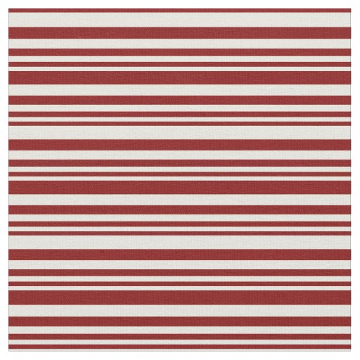 Beige & Maroon Lines/Stripes Pattern Fabric