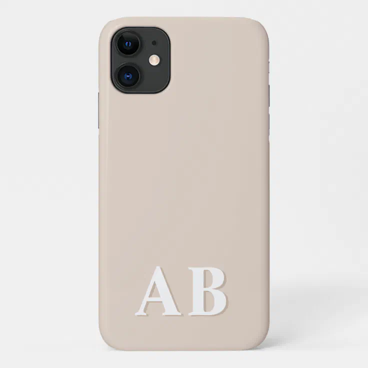 Personalized Monogram Iphone Case