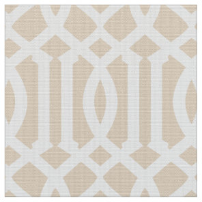 Beige Moroccan Pattern | Fabric