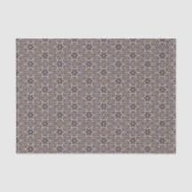 Beige Navy Western Prairie Bold Modern Floral
