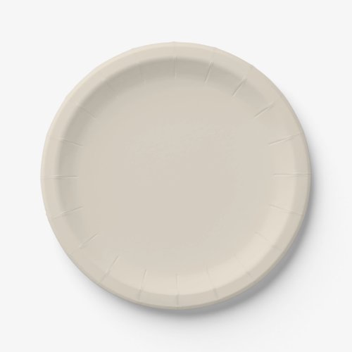 Beige neutral earthy natural tone  paper plates
