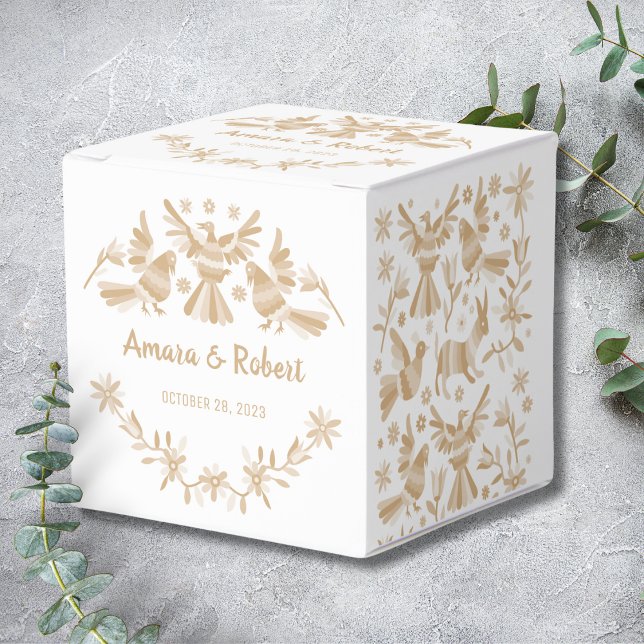Beige Otomi Favor Box (Creator Uploaded)