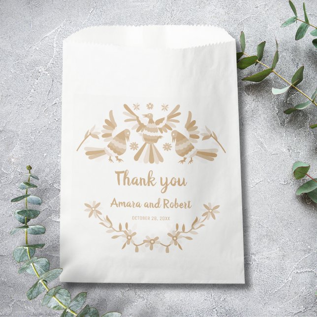 BEIGE OTOMI MEXICAN FAVOR BAG (Creator Uploaded)