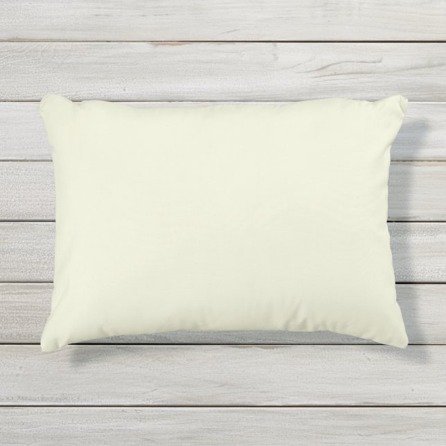 Beige Outdoor Accent Pillow (Front)