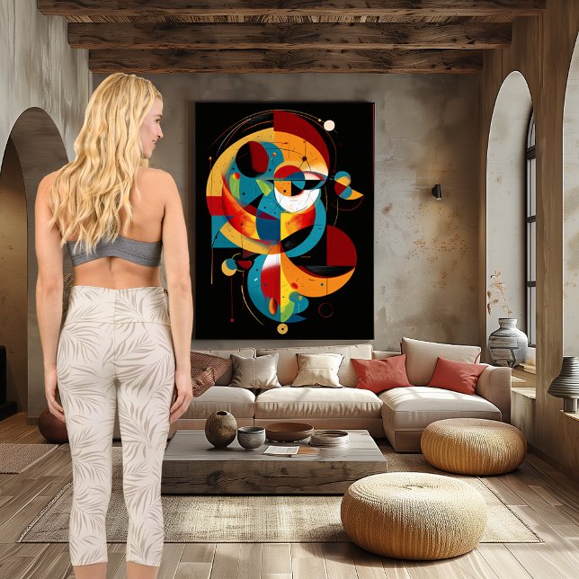 Beige Palm Whisper – Elegant Tropical Minimal Capri Leggings (Creator Uploaded)