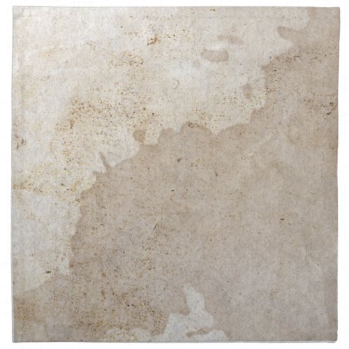 Beige Parchment Artist Studio Grunge Fun Cloth Napkin