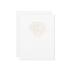 Beige Scallop