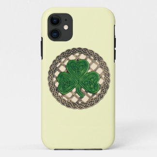 Beige Shamrock And Celtic Knots iPhone 5 Case