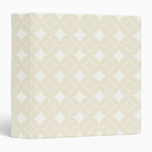 Beige shippo pattern binder