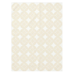 Beige shippo pattern tablecloth