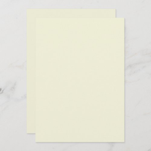Beige Solid Color Flat Invitations Announcements 