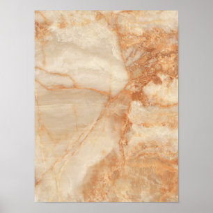 Beige stone texture poster
