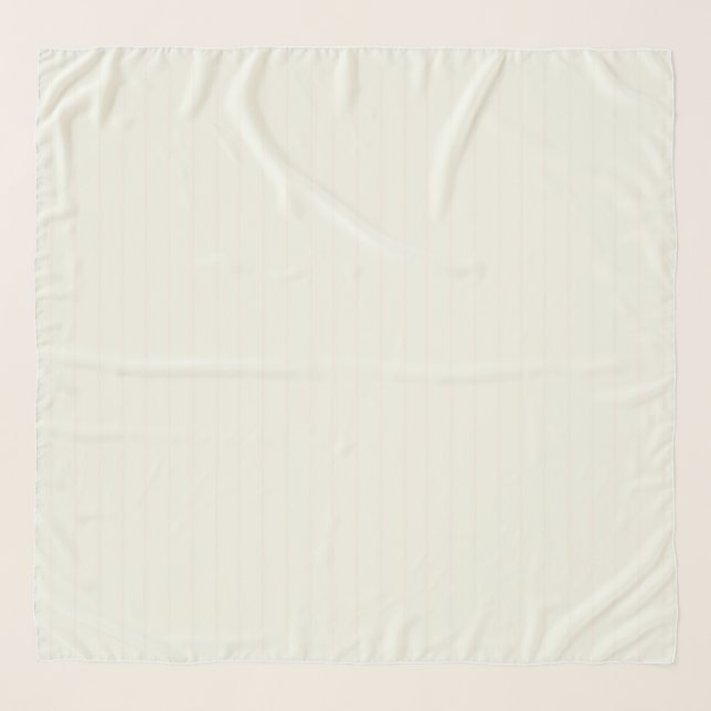 Beige Stripe Pattern Islamic  Scarf (Front)
