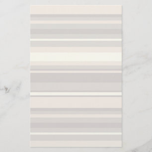 Beige stripes stationery