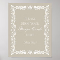 Beige Talavera Tile Spanish Share a Recipe Bridal