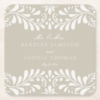 Beige Talavera Tile Spanish Style Fiesta Wedding