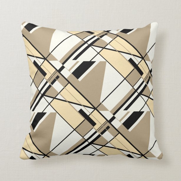 Black And Tan Decorative & Throw Pillows Zazzle