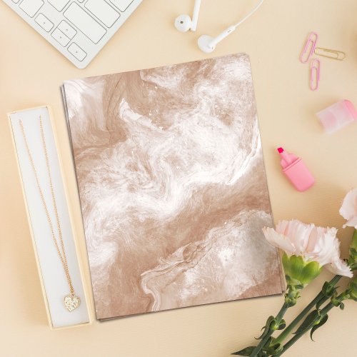 Beige Tan White Marble Pattern Scrapbook Paper