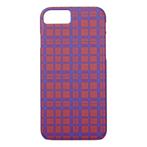 beige tartan iPhone 87 case