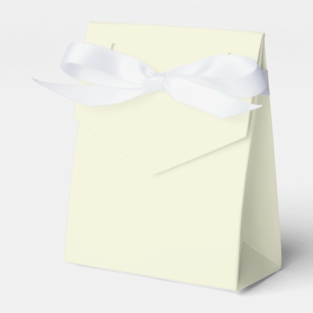 Beige Tent Favor Boxes (Front Side)