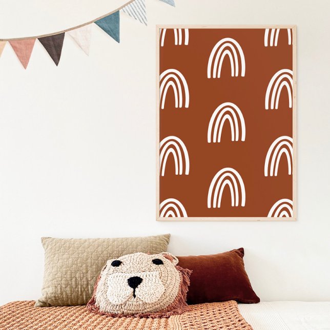 Beige/Terracotta Boho Rainbows Nursery Decor (Creator Uploaded)